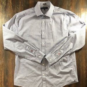 Tommy Hilfiger button down shirt slim fit Large